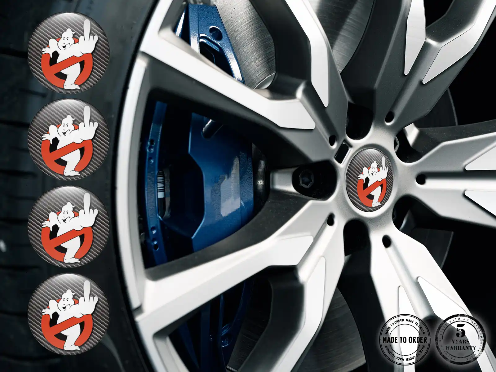 Custom Domed Decals Ultimate Racing Edition Wave